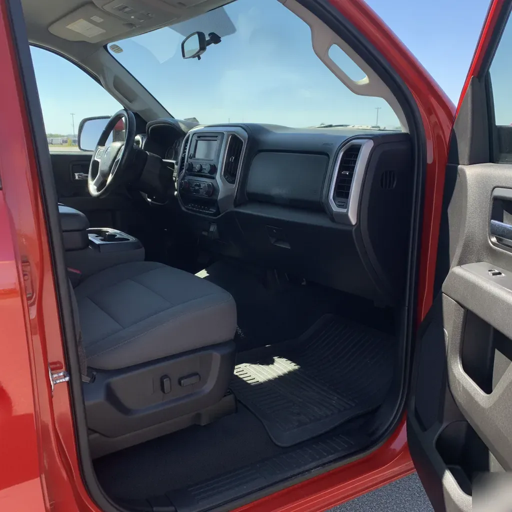 Clean pickup truck interior after auto detailing service in Fort Worth